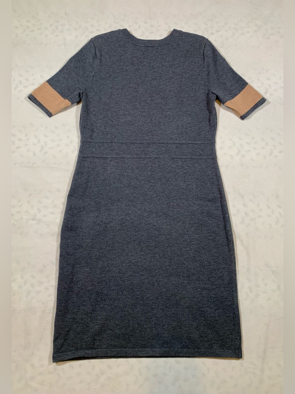 Liz Claiborne Sweater Dress Sz M Short Sleeve Form Fitting NWT - Picture 9 of 9